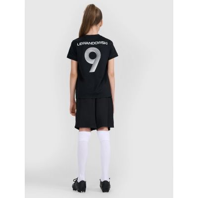 3. Spodenki sportowe dziecięce 4F JUNIOR x Robert Lewandowski 4F RL9JSAW25TFSHU1486-62S
