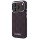 2. Etui Karl Lagerfeld Grained Mono Resin Logo MagSafe na iPhone 17 Pro / 18 Pro - burgundowe
