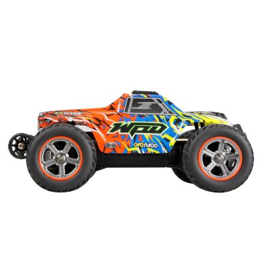 4. Amewi Hyper Go MAX20 Monster Truck Li-Po 750mAh niebieski/pomarańczowy