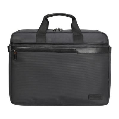 2. Torba na laptop Wozinsky WET-15 15.6" z rączką i regulowanym paskiem na ramię - czarna