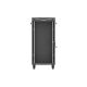 21. LANBERG SZAFA INSTALACYJNA RACK STOJĄCA 19" 24U 600X600 CZARNA DRZWI PRZESZKLONE LCD (FLAT PACK) V2
