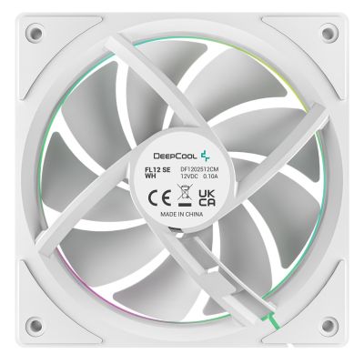 4. DeepCool FL12 SE WH 3IN1 Obudowa komputera Wentylator 12 cm Biały