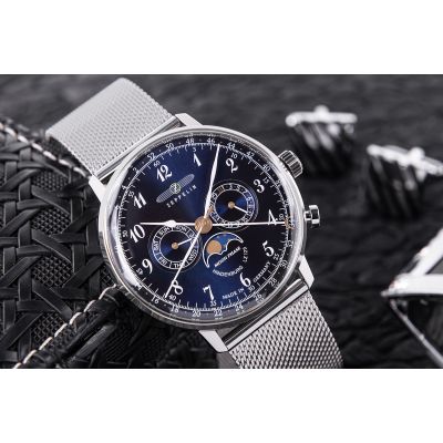 4. Zegarek Męski ZEPPELIN LZ129 Hindenburg 7036M-3 + BOX