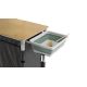 5. Outwell Padres XL Storage Unit Szary 4 pół. Możliwość złożenia