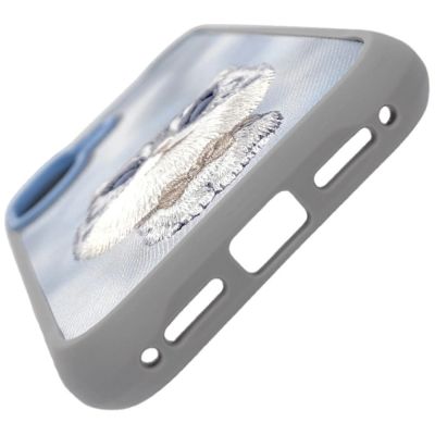 4. Etui Nimmy Big Eyed Pet 2.0 Cat do iPhone 17 - szare