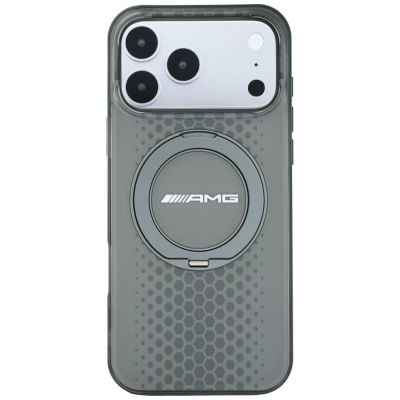 3. Etui Mercedes AMG IML Double Layer Urban Line with Ring Stand MagSafe na iPhone 18 Pro Max / 17 Pro Max - szare