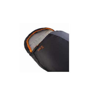 5. ŚPIWÓR NILS CAMP NC1705 ULTRA LIGHT SZARO-POMARAŃCZOWY