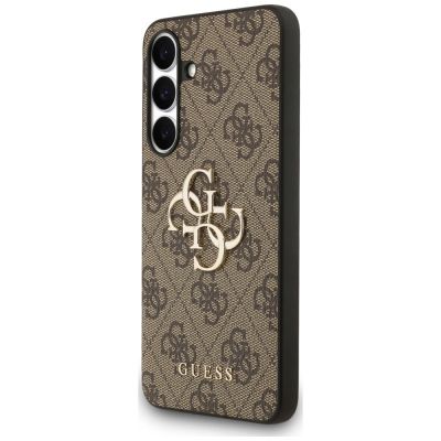 3. Etui Guess Big 4G Classic Logo na Samsung Galaxy S25 FE - brązowe