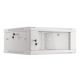 6. Szafa Rack Lanberg  WF01-6604-10S (4U; 280mm / 600mm / 600 mm; wisząca; Szklane; 19''; kolor szary)