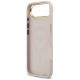 7. Etui Guess 4G Strass Logo MagSafe na iPhone Air - różowe