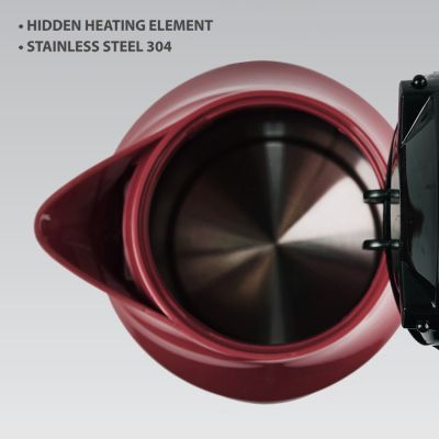 3. Czajnik elektryczny 1,7l 2000W MR-041-RED MAESTRO