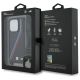 7. Etui BMW M Edition Carbon Tricolor Lines & Strap na iPhone 16 Pro Max - czarne