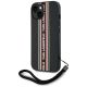 2. Etui Karl Lagerfeld Saffiano Athleisure Stripes Cord na iPhone 15 - czerwone