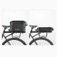 2. Torba rowerowa Rockbros A30 ROAD TO SKY składana na bagażnik 15-30 l - szara