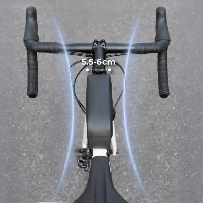 5. Torba rowerowa Rockbros 30120122002 na ramę wodoodporna z magnetycznym zapięciem 0,9L - czarna