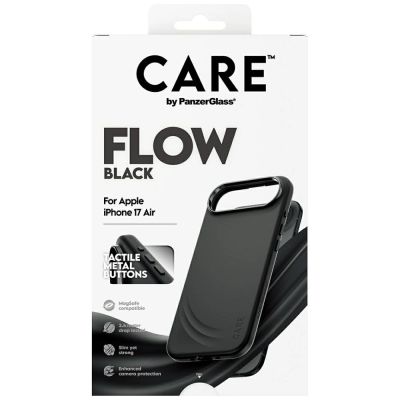 5. Etui CARE by PanzerGlass Feature FLOW MagSafe na iPhone Air - czarne