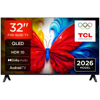 22. TCL S5L 32S5L Telewizor 81,3 cm (32") Full HD Smart TV Wi-Fi Czarny 300 cd/m2