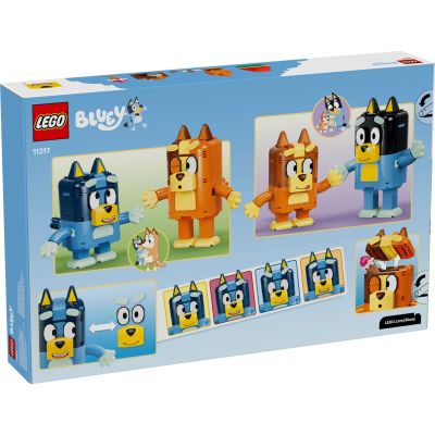 2. LEGO Bluey 11217 - Rodzina Blue z klocków
