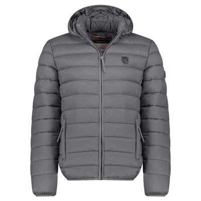 Kurtka męska Geographical Norway AMIGOTAL HOOD DB DGREY MEN 233 DARK GREY (WZ5179H/GN-GRIS FONCÉ)
