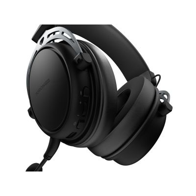 12. GENESIS Toron 706 Zestaw słuchawkowy Przewodowy i Bezprzewodowy Opaska na głowę Gaming USB Type-C Bluetooth Czarny