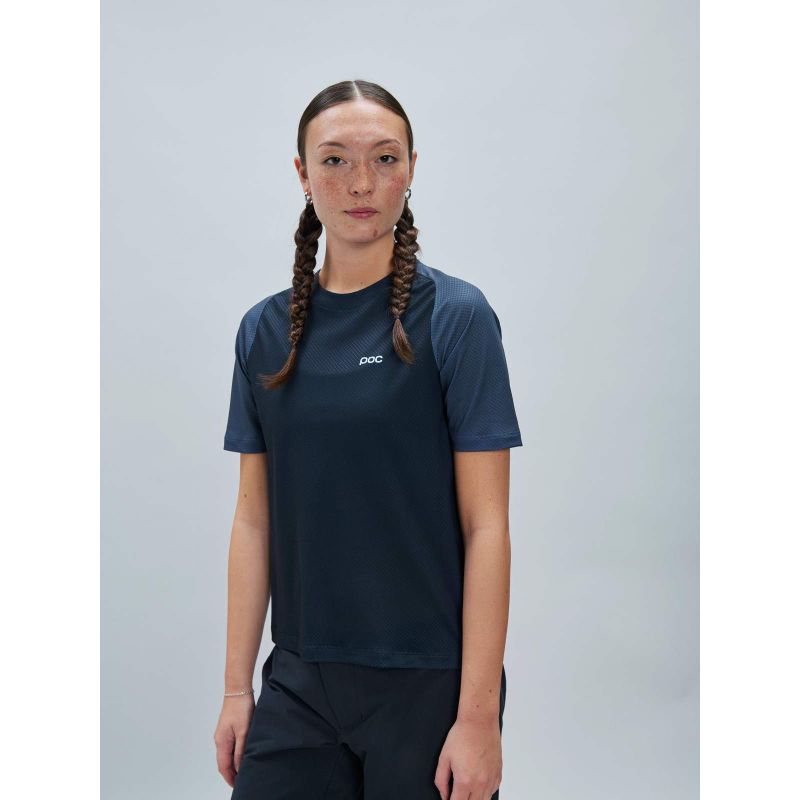 2. Koszulka rowerowa POC W's Motion Air S/S Jersey granatowy