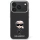 Etui Karl Lagerfeld IML Ikonik Sketch Print MagSafe na iPhone 17 Pro / 18 Pro - czarne