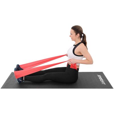 23. TAŚMA TRENINGOWA DO ĆWICZEŃ PILATES 2000x150x0,40MM 10-15KG ZIELONA