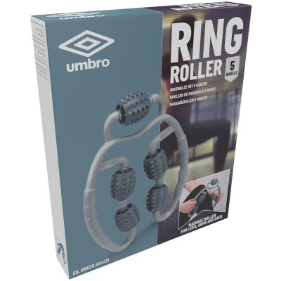 2. WAŁEK ROLLER FITNESS 5 ROLEK UMBRO SZARY