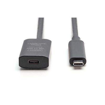 5. Aktywny przedłużacz USB 3.2 Gen2 10G, USB-C - USB-C, 5m