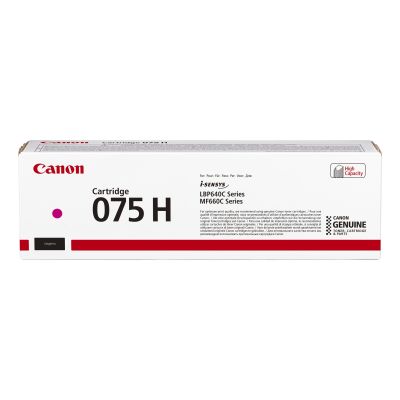 7. Canon 075 H kaseta z tonerem 1 szt. Oryginalny Purpurowy