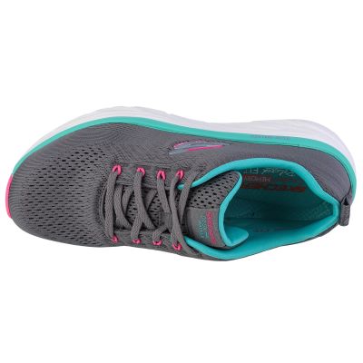 3. Skechers D'Lux Walker - Fresh Finesse 149368-GMLT Szare 37