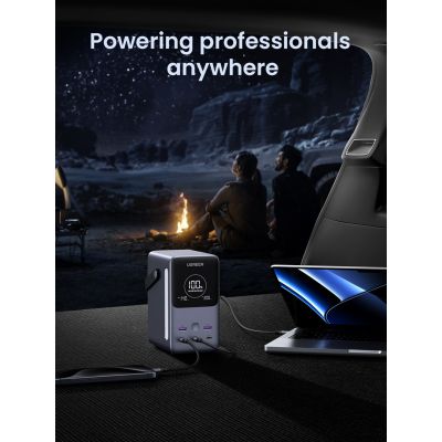 13. Ugreen Nexode Power Bank 48000 mAh Lit Szary