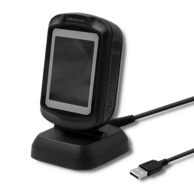 5. QOLTEC CZYTNIK KODÓW KRESKOWYCH STACJONARNY | 1D I 2D | USB