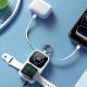 9. Joyroom JR-W19 5W Portable Watch Wireless Charger White