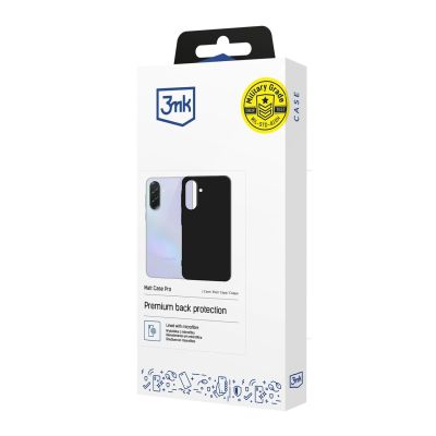 11. Etui 3mk Matt Case Pro na Samsung Galaxy A37 - czarne matowe