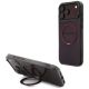 Etui Mercedes AMG IML Double Layer Urban Line with Ring Stand MagSafe na iPhone 18 Pro Max / 17 Pro Max - burgundowe
