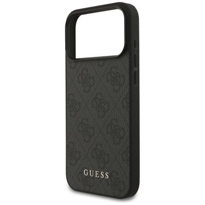 6. Etui Guess 4G Classic na iPhone 17 Pro Max - czarne