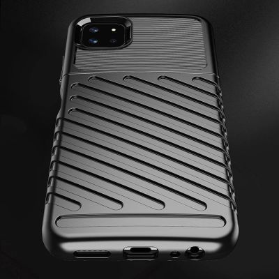 6. Thunder Case elastyczne pancerne etui pokrowiec Samsung Galaxy A22 5G niebieski