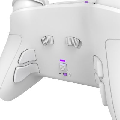9. PDP 052-002-WH kontroler gier Fioletowy, Biały RF/USB Gamepad Analogowa/Cyfrowa PC, PlayStation 4, PlayStation 5