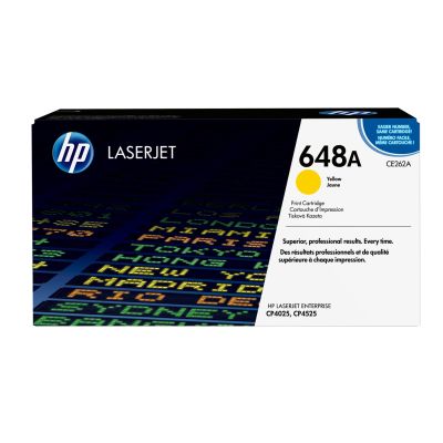 3. HP 648A oryginalny wkład z żółtym tonerem LaserJet