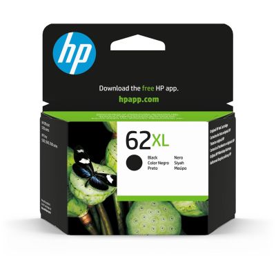 13. HP 62XL oryginalny wkład atramentowy czarny XL