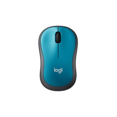 8. Mysz bezprzewodowa Logitech M185 910-002236 (optyczna; 1000 DPI; kolor niebieski)