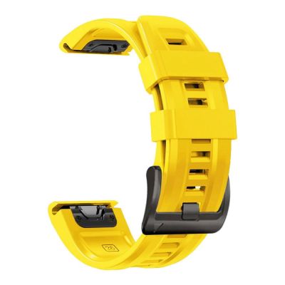 9. Pasek Tech-Protect IconBand na Garmin Fenix 5 / 6 / 6 Pro / 7 - żółty