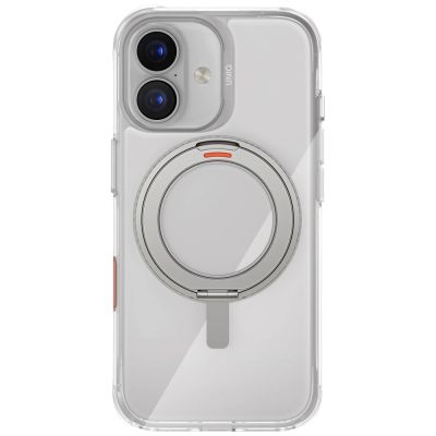 2. Etui UNIQ Swivix 360 Rotating Kickstand na iPhone 17 - przezroczyste