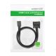 5. Ugreen dwukierunkowy kabel przewód HDMI - DVI 2m czarny (HD106)