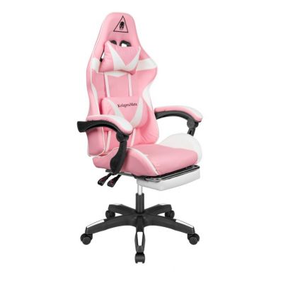 2. Fotel gamingowy Kruger&Matz GX-150 Biało-różowy