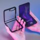 5. Etui 3mk Satin Armor Case+ na Samsung Galaxy Z Flip 7 - przezroczysto-czarne