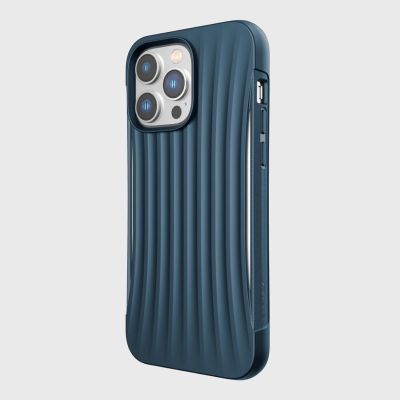 3. Raptic X-Doria Clutch Case etui iPhone 14 Pro pokrowiec plecki niebieski