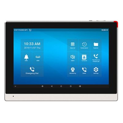 4. Fanvil i56A | Monitor do wideodomofonu | Android 9.0, 10.1 cali, HD Audio, Wi-Fi, wbudowany głośnik, montaż na ścianie