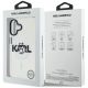 8. Etui Karl Lagerfeld IML Choupette Sketch Logo MagSafe na iPhone 17 - przezroczyste